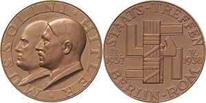 Drittes Reich  Bronzemedaille 1938 (F. ... 