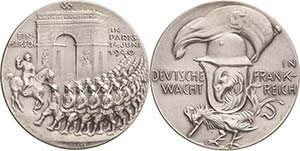 Drittes Reich  Silbermedaille 1940 (K. ... 