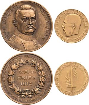 Erster Weltkrieg  Bronzemedaille 1914 (M.&W. ... 