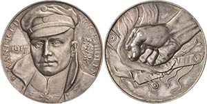 Erster Weltkrieg  Silbermedaille 1917 (A. ... 