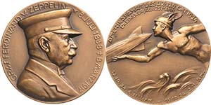 Luft- und Raumfahrt  Bronzemedaille 1924 ... 