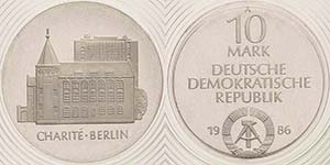Gedenkmünzen Polierte Platte  10 Mark 1986. ... 