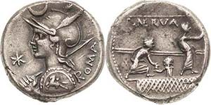 Römische Republik P. Licinus Nerva 113-112 ... 