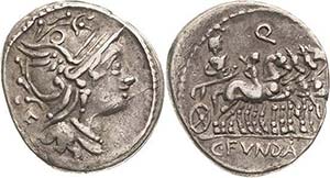 Römische Republik C. Fundanius 101 v. Chr ... 