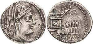 Römische Republik L. Rubrius Dossenus 87 v. ... 