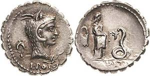 Römische Republik L. Roscius Fabatus 64 v. ... 