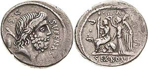Römische Republik M. Nonius Sufenas 59 v. ... 