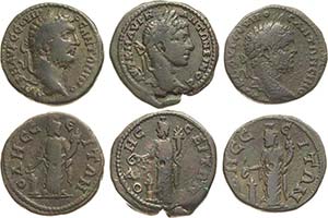 Kaiserzeit Septimius Severus 193-211 Bronze ... 