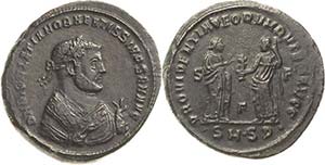 Kaiserzeit Diocletian 284-305 Follis ... 