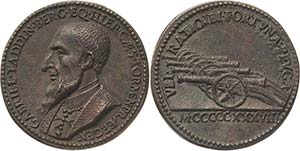 Italien-Padua  Bronzegußmedaille 1538 (G. ... 