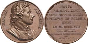 Polen-Medaillen  Bronzemedaille 1818 ... 
