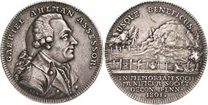 Schweden-Medaillen  Silbermedaille 1801 (C. ... 