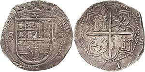 Spanien Philipp II. 1556-1598 8 Reales o.J. ... 