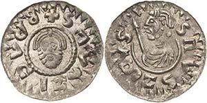 Böhmen Bretislaus II. 1092-1100 Denar, ... 