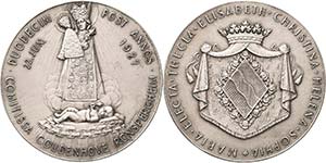 Medaillen  Silbermedaille 1927 (Arnold ... 