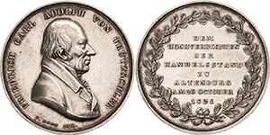 Altenburg  Silbermedaille 1821 (Pfeuffer) ... 