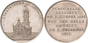 Auerbach/Vogtland  Silbermedaille 1839 (C. ... 