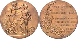 Berlin  Bronzemedaille 1907 (unsigniert) Auf ... 