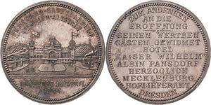 Dresden  Silbermedaille 1898 (L. Diller) ... 