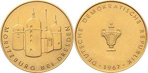 Dresden  Goldmedaille 1967 (unsigniert) ... 