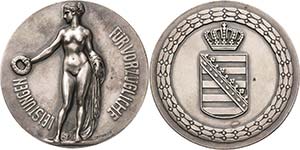 Sachsen-Medaillen  Silbermedaille o.J. (E. ... 