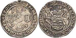 Sachsen-Weimar (Alt-Weimar) 1572-1603 ... 