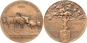 Medaillen  Bronzemedaille 1909 (Mayer & ... 