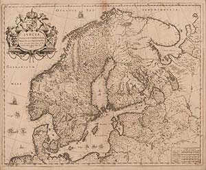 Ausland Schweden Kupferstich o.J. (um 1750) ... 