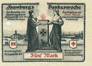 Städte und Gemeinden Hamburg 50 Pfennig, 1, ... 