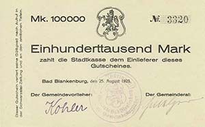 Notgeldscheine Lot-ca. 100 Stück Thüringen ... 