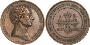 Buchdruck  Bronzemedaille 1827 (Veyrat) ... 
