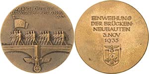 Drittes Reich  Bronzemedaille 1935 ... 