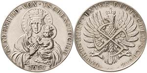 Drittes Reich  Silbermedaille 1939 (Karl ... 