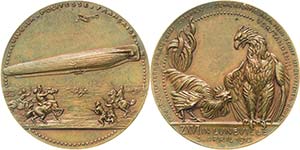 Luft- und Raumfahrt  Bronzemedaille 1913 ... 