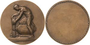  Kaufmann, Hugo 1868-1919 Bronzemedaille ... 