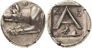 Peloponnes Argos  Hemidrachme um 260/250 v. ... 