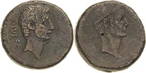 Imperatorische Prägungen Octavian 44-27 v. ... 
