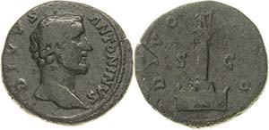 Kaiserzeit Antoninus Pius 138-161, Divus ... 