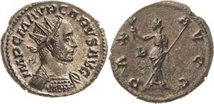 Kaiserzeit Carus 282-283 Antoninian 282/283, ... 