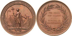 Finnland  Bronzemedaille 1881 (C. Jahn) ... 