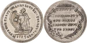 Schweiz-Bern, Kanton  Silbermedaille 1734 ... 