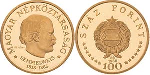 Ungarn Volksrepublik 1949-1990 100 Forint ... 