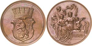 Berlin  Bronzemedaille o.J. (1865/1870) ... 