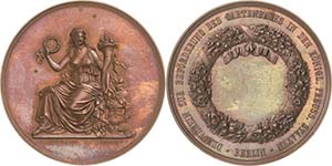Berlin  Silbermedaille o.J. (1874) (Ed. ... 