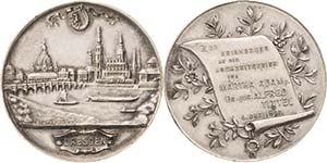 Dresden  Silbermedaille 1897 (Glaser & Sohn) ... 