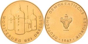 Dresden  Goldmedaille 1967 (unsigniert) ... 