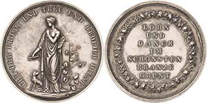 Emden  Silbermedaille o.J. (1851) (D.F. ... 