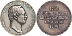 Freiberg  Silbermedaille 1906 (Barduleck) ... 