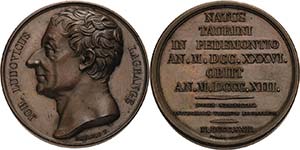 Astronomie Deutschland Bronzemedaille 1822 ... 