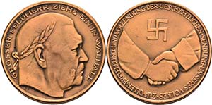 Drittes Reich  Bronzemedaille 1934 (B. ... 